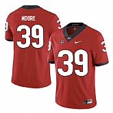 Georgia Bulldogs 39 Corey Moore Red Nike College Football Jersey Dzhi,baseball caps,new era cap wholesale,wholesale hats
